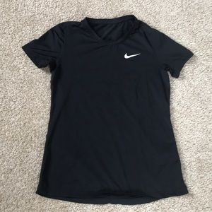 Black Nike Girls Dri-fit T-shirt